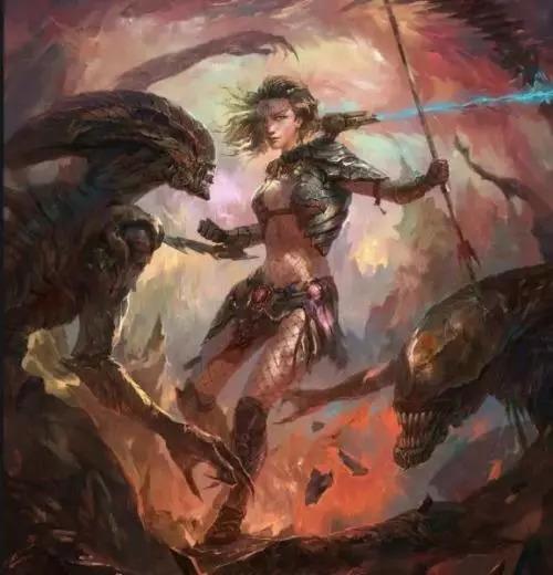 铁血战士和异形巅峰之战,铁血战士和外星武器