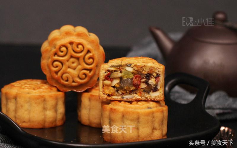 广式传统五仁月饼好吃吗,五仁月饼老式少糖