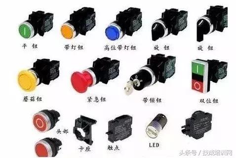 电工知识中的电子元件图形及符号,低压电路中各元件的电气符号