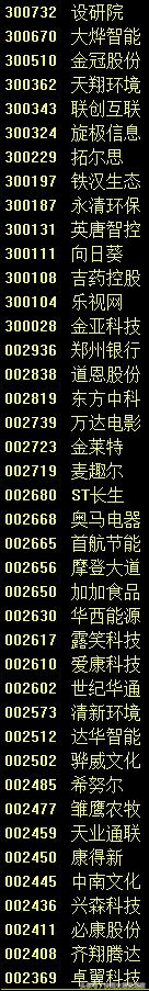 下周停牌的个股,下周停牌股票一览表