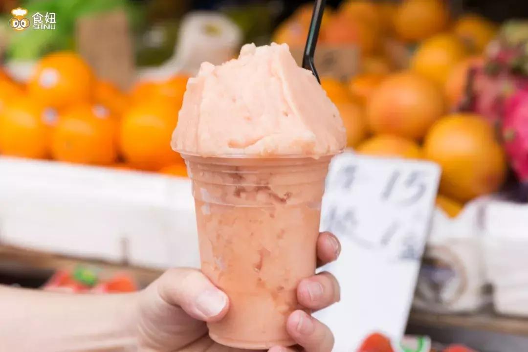 芒果炒冰12元一杯,珠海纯水果炒冰