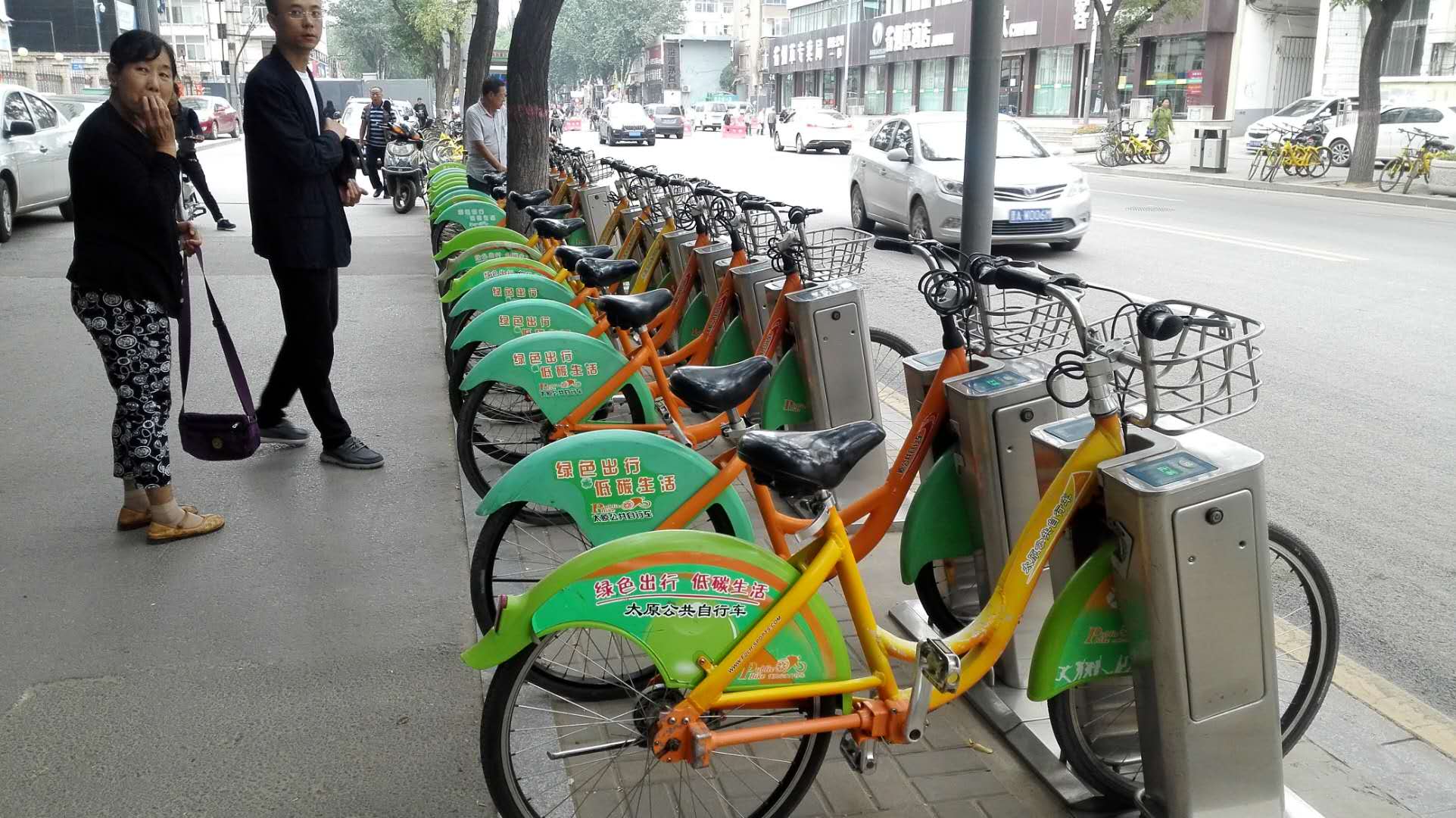 太原公共自行车桩中断服务21小时市民不需承担无法还车多产生费用