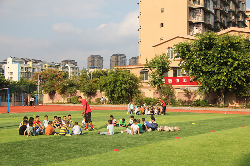 城北小学阳光大课间,校园足球阳光体育活动