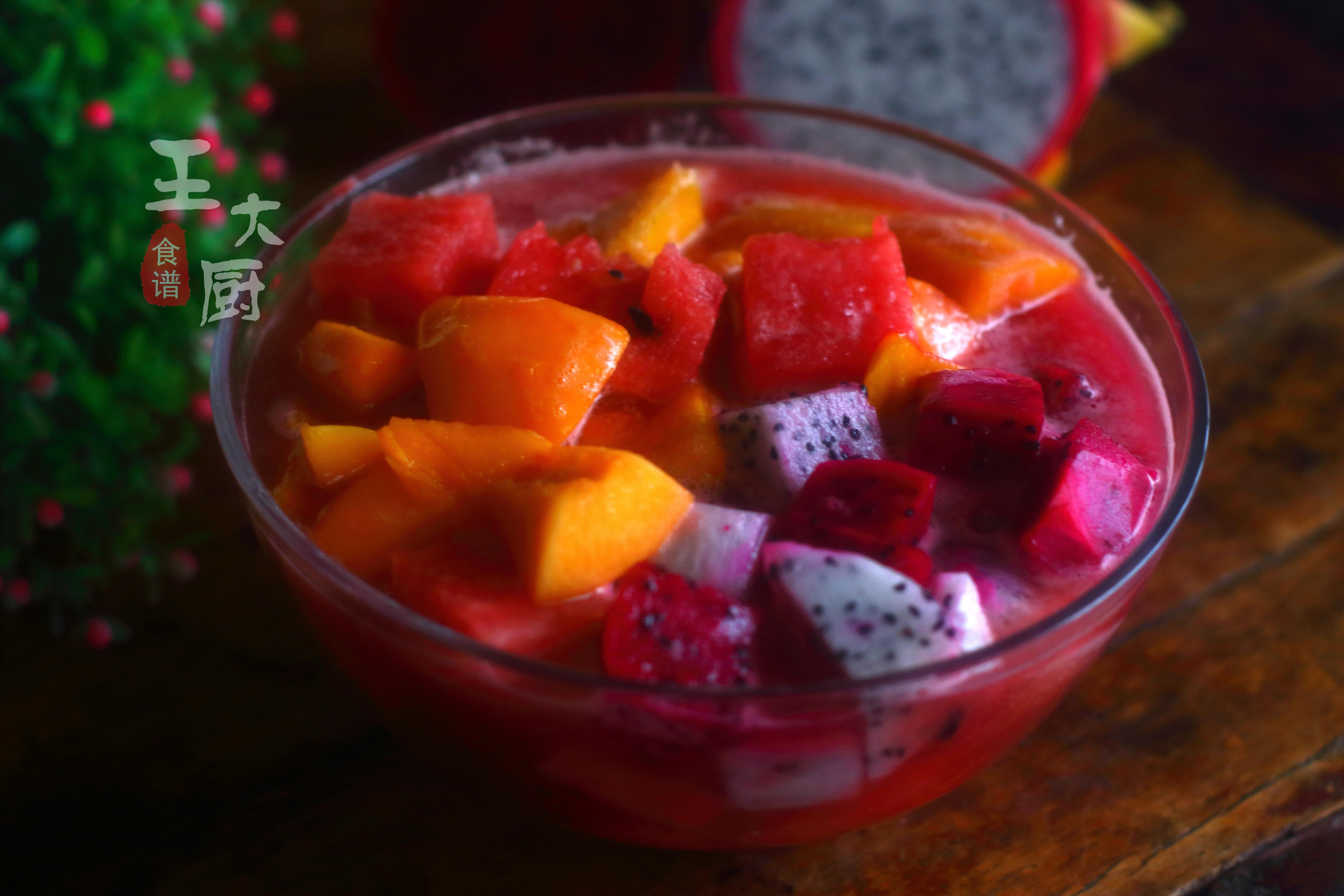 做法简单又好吃的水果捞,怎么制作西瓜水果捞