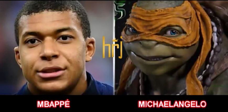 动漫角色撞脸“体育明星”，神龟神还原，奥特曼找到了“双胞胎”