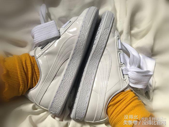 puma彪马白色板鞋,白色pu鞋子发黄怎么办