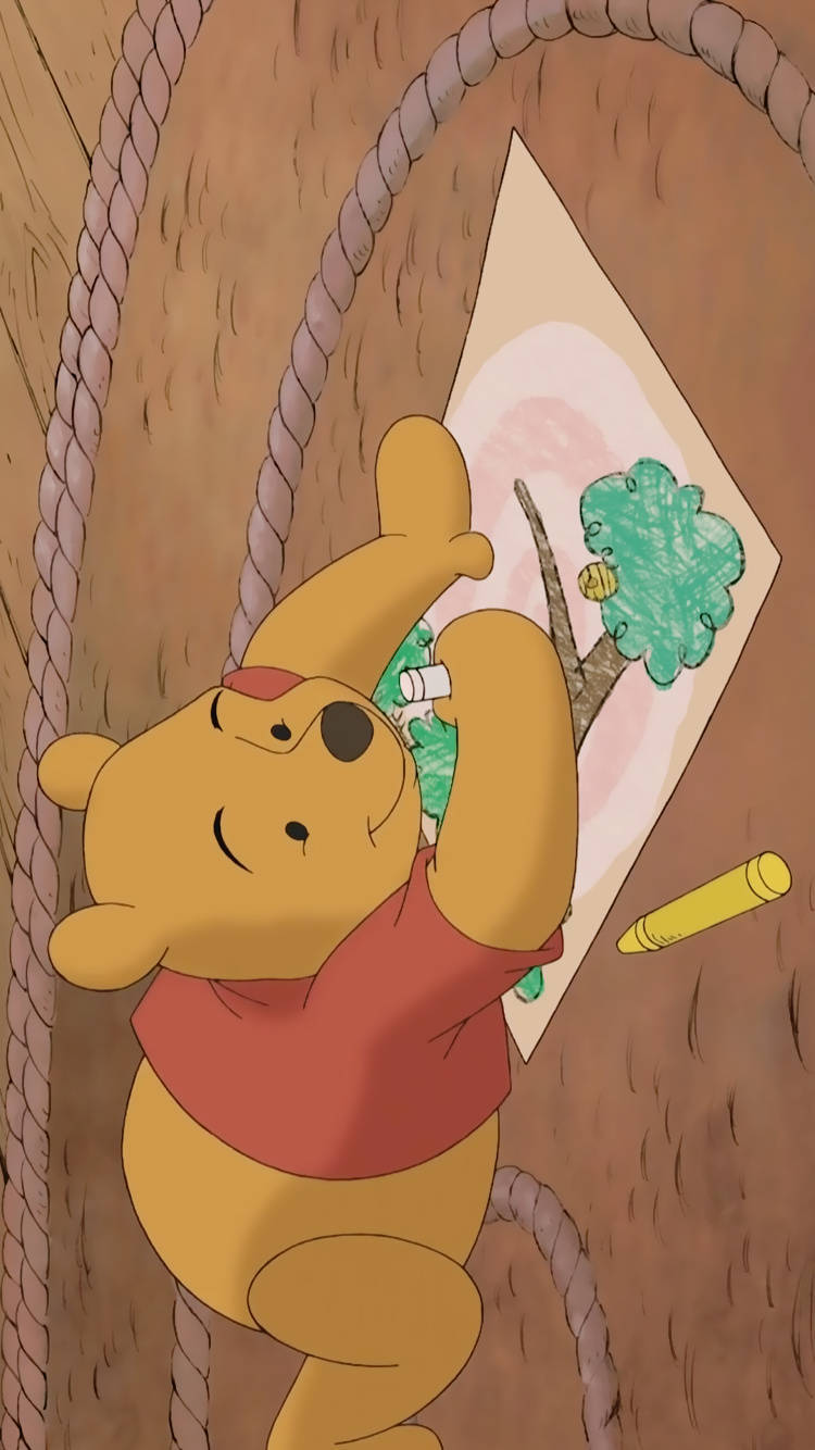「小熊维尼壁纸」有时候，不如停下来，多想一点，世界就会不同