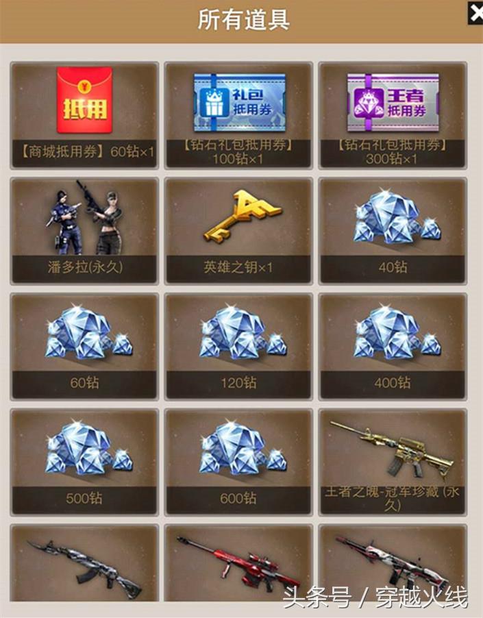 cf手游幸运大转盘100元能抽出什么,cf手游幸运百宝箱抽奖抵用券