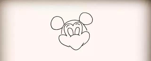 画米老鼠简笔画,米老鼠的简笔画简单又好看