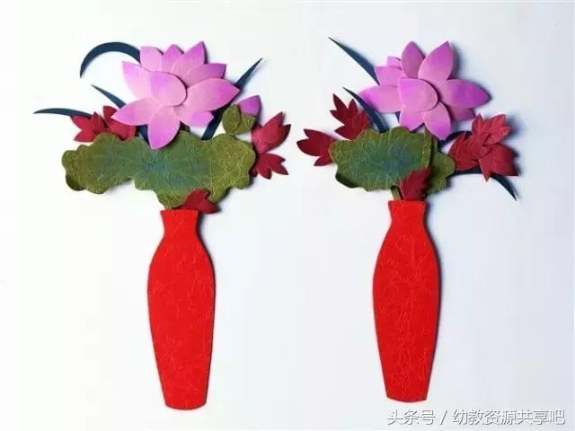 幼儿园粘墙上创意手工简单,幼儿园老师手工粘贴作品