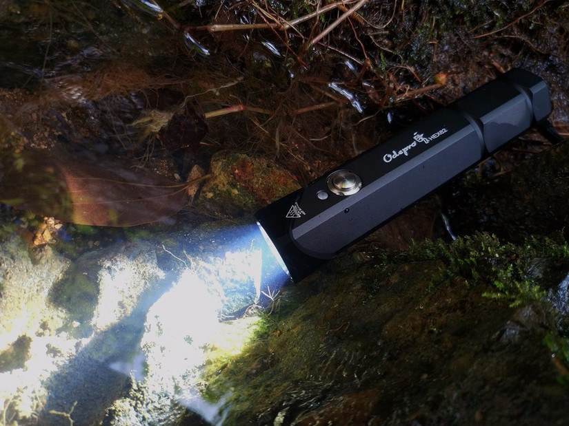 独有的六面体手电——奥德宝HEX62手电测评