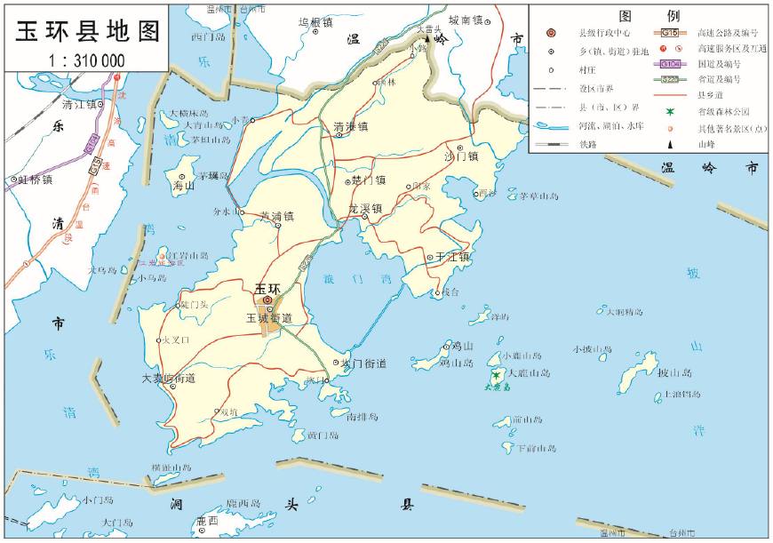 浙江强县玉环排第几,2020浙江玉环县排名