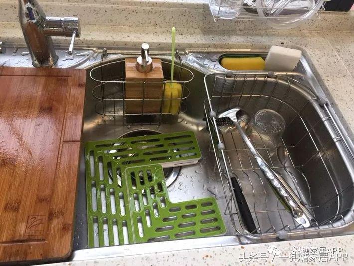 厨房水槽单槽怎样洗肉,厨房双水槽如何有效利用
