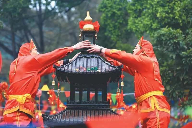 唐山南湖4a景区灯光秀,唐山市南湖国庆灯光秀