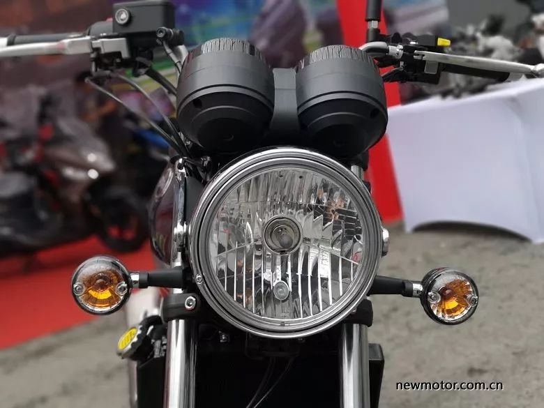 摩博会三阳机车,三阳野狼300摩旅