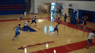 美国少年篮球运球基本功教学,小学生篮球跑位意识训练