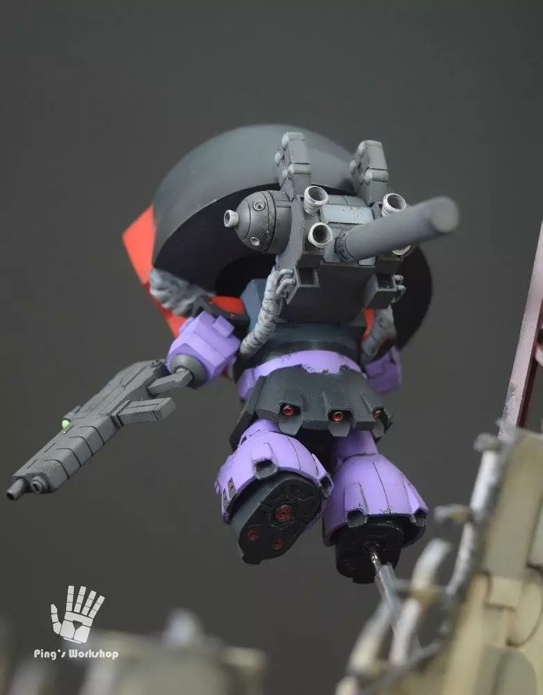 爆改高达动漫模型,雷霆宙域全装甲高达模型