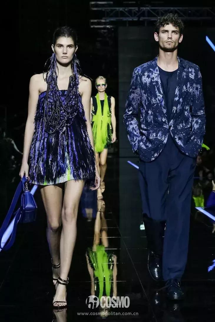 丫丫已经美“腻”了！于是穿上EmporioArmani帅气一回