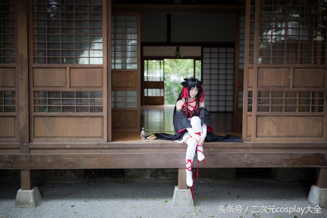 《机巧少女不会受伤》夜夜cos，清新萌妹纸最最最可爱啦！