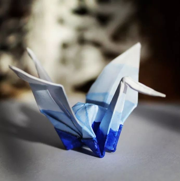 每天折一个千纸鹤,每天折一只纸鹤