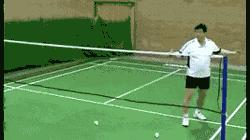 羽毛球搓球技术教学视频,羽毛球搓球滚网是实力还是运气