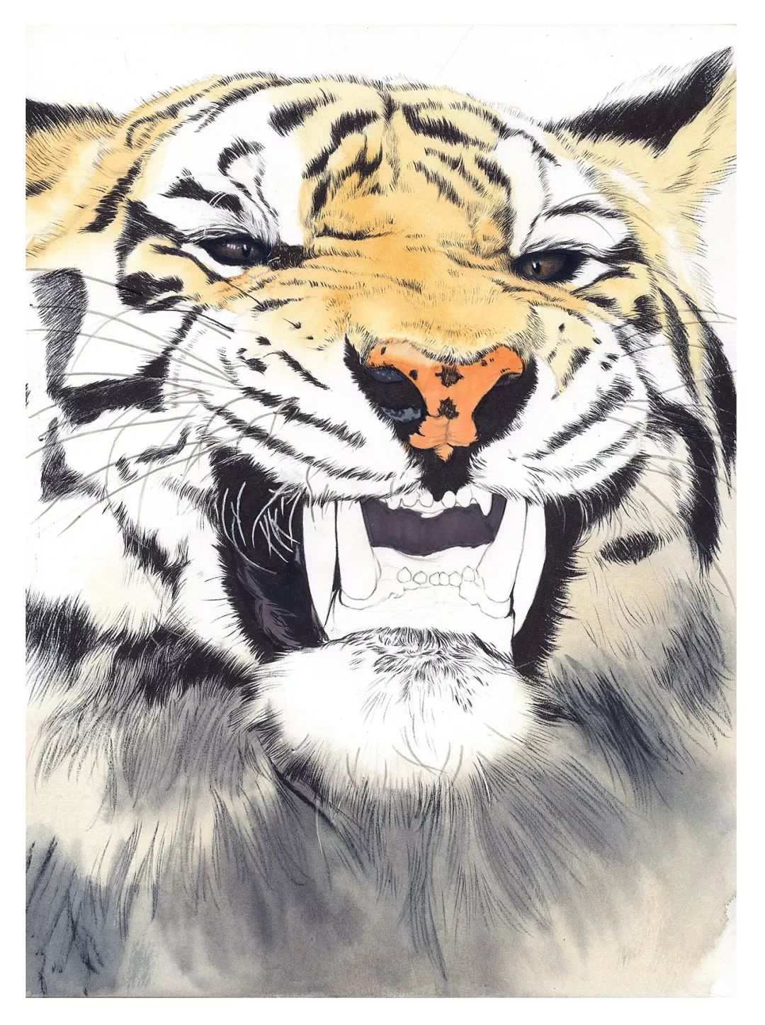 拥有800万超高人气，看看这位大神，是如何用水溶彩……