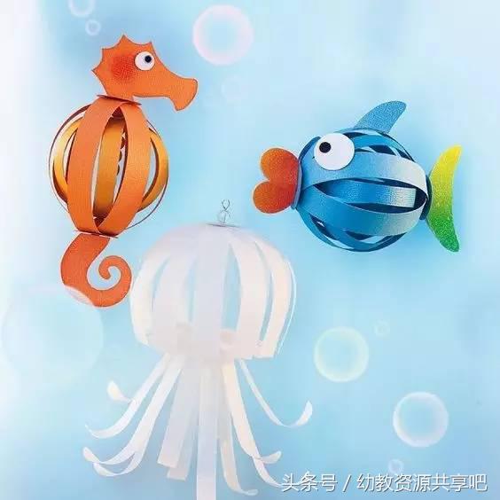 用彩色纸条制作手工卡纸,超简单卡纸手工特别好看