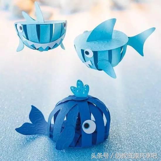 用彩色纸条制作手工卡纸,超简单卡纸手工特别好看