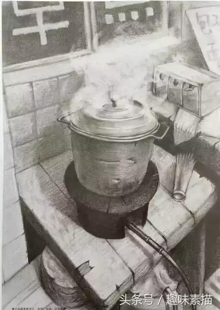 清华美院素描高分卷赏评,清华美院临摹千里江山图