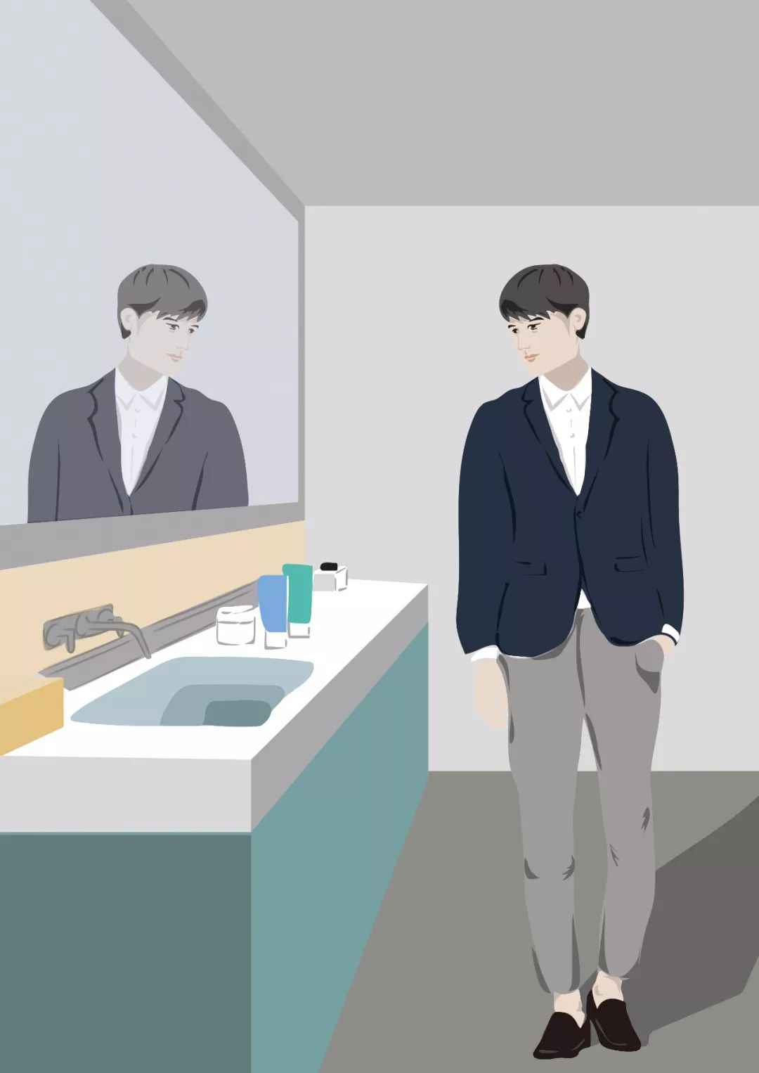 有一些男人表面看起来过得很好,有些男人看起来阳刚没有男人气息