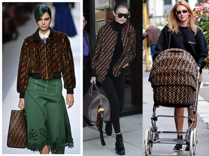 fendi落日渐变色,fendi经典单品