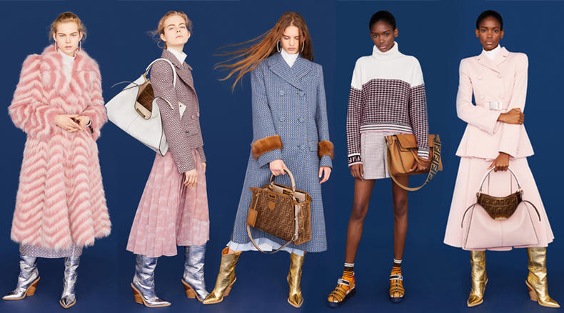 fendi落日渐变色,fendi经典单品