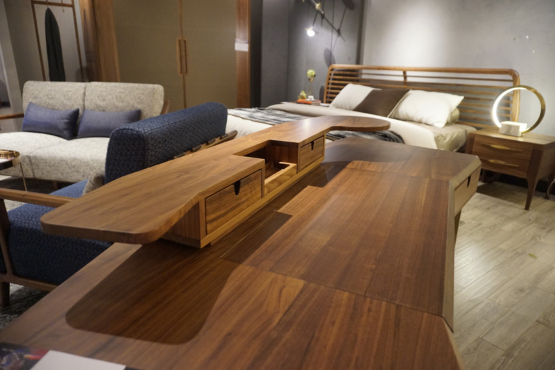 原木餐桌与实木餐桌的区别图片,实木餐桌木材档次排名