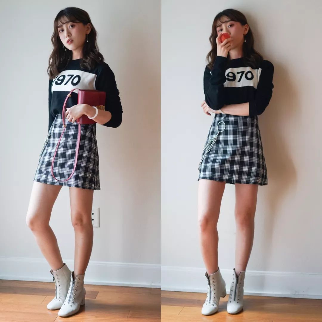 秋冬路人甲穿搭,告别秋冬臃肿穿搭