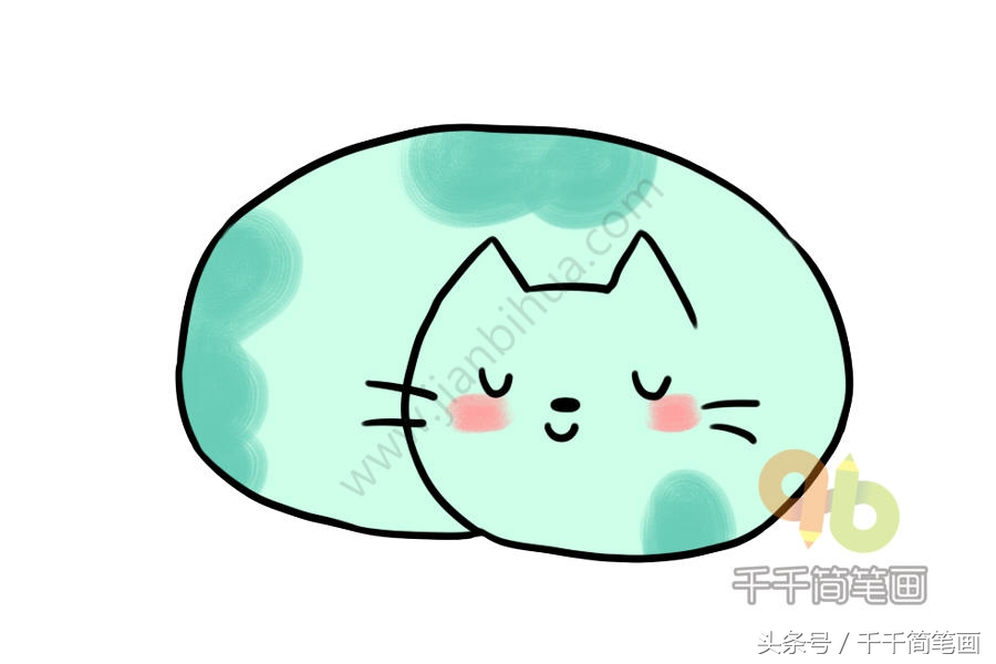 萌宠小动物简笔画大全,国庆节怎么过简笔画