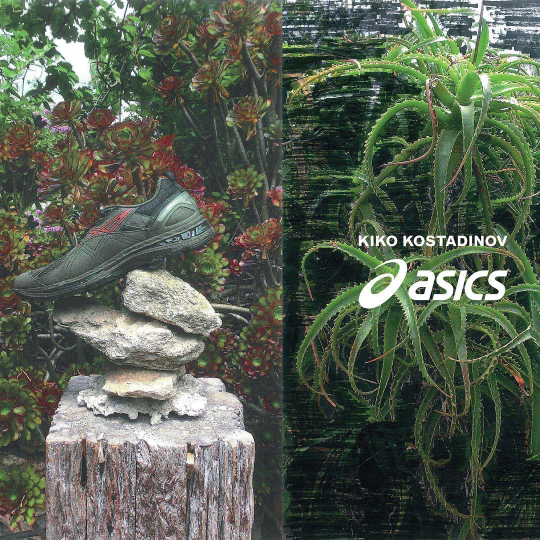 asics复古鞋,asics复古跑鞋米蓝