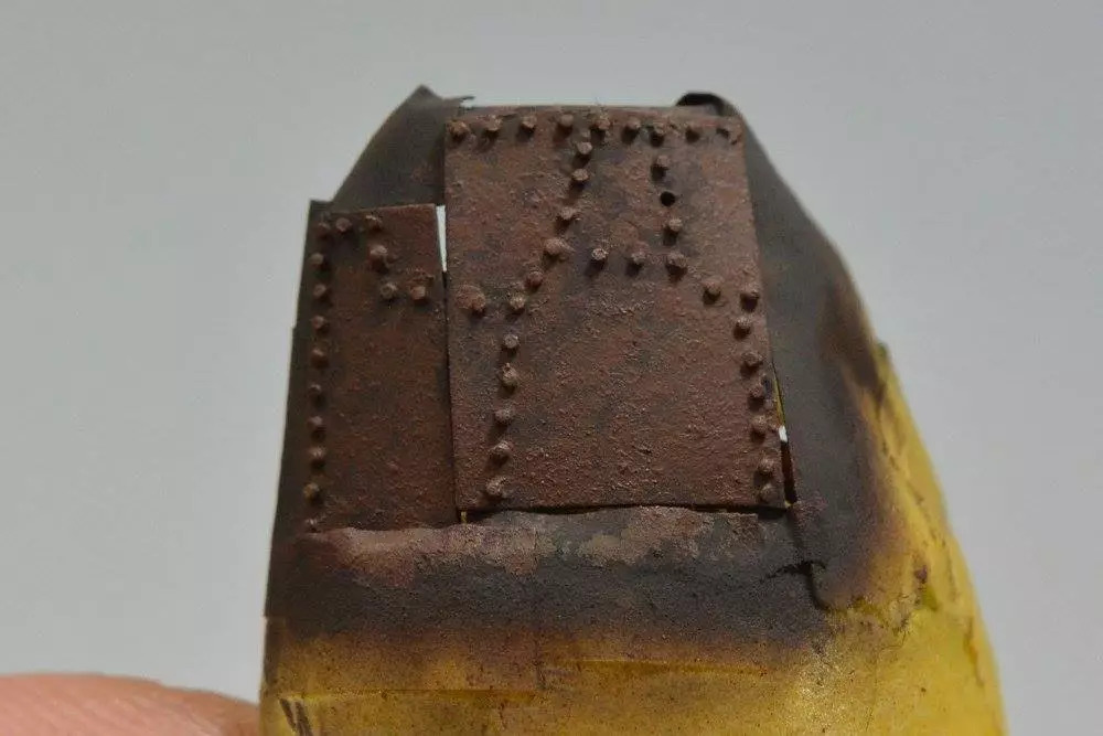 扎古模型拼装过程,高达模型旧化教程