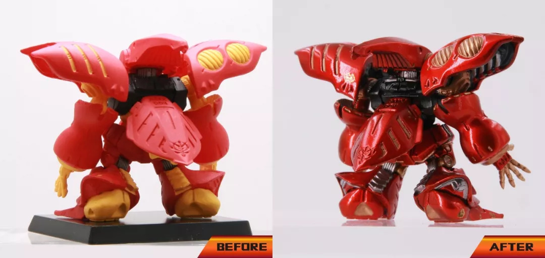 高达新手如何做战损涂装,zz高达重装喷涂配色表