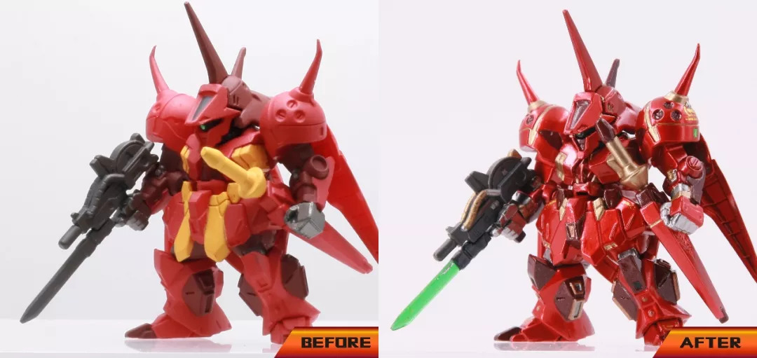 高达新手如何做战损涂装,zz高达重装喷涂配色表