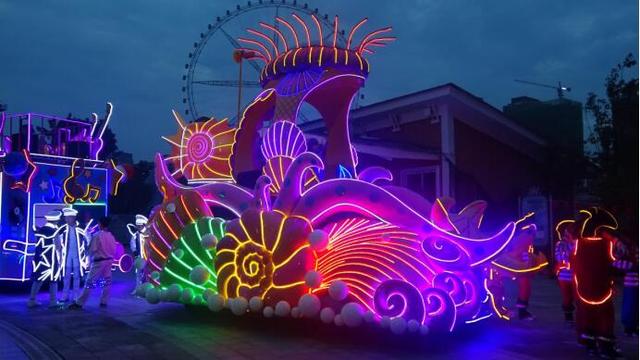 欢乐谷高空绳索滑行 (欢乐谷重庆非遗)