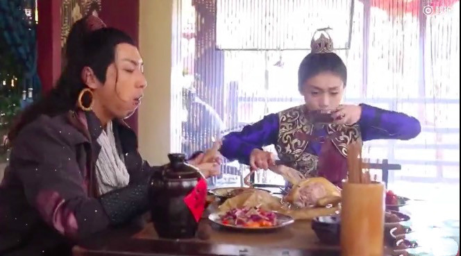 吃在《鸣鸿传》，如此吃货的剧组你见过吗