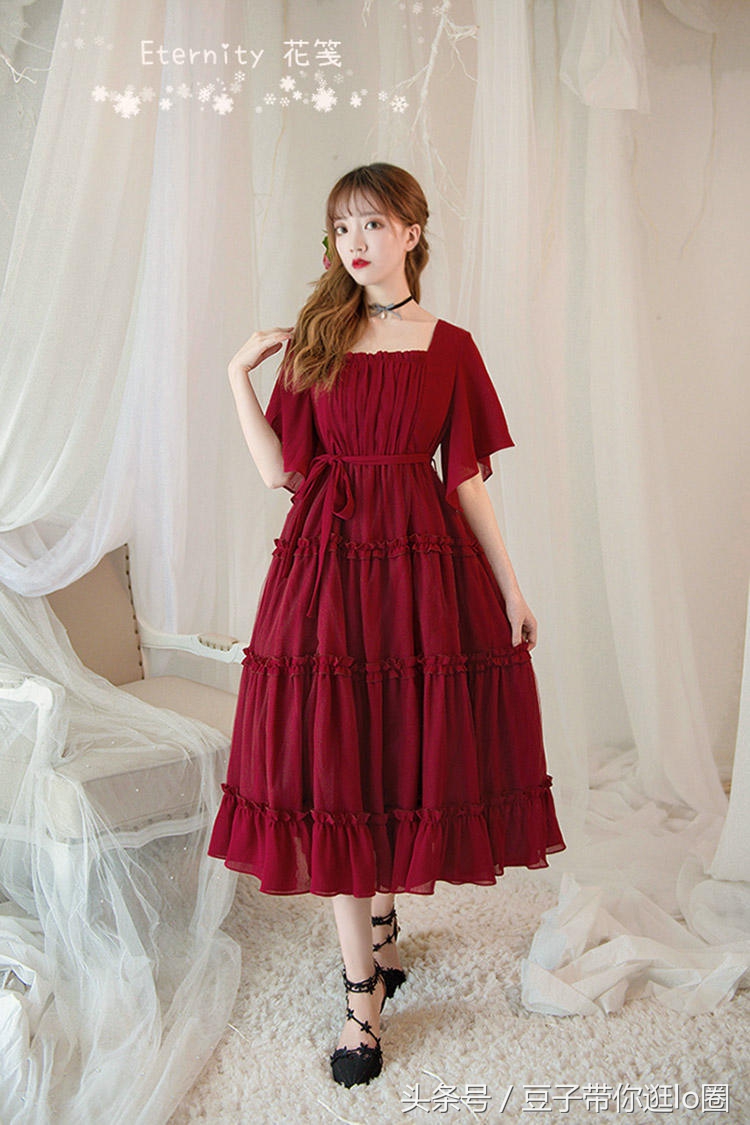 正版洛丽塔裙子,洛丽塔裙子推荐简单的