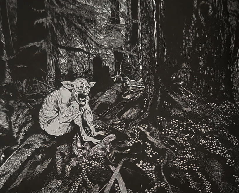 山中毛猴，洞悉人心「百鬼·觉」