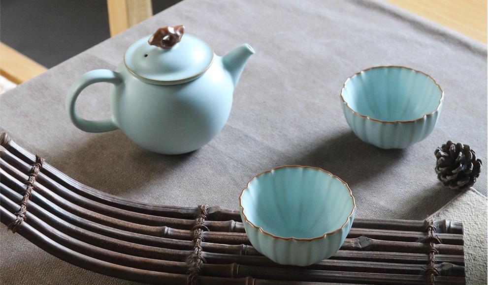 汝窑茶具直播排名,汝窑茶具使用方法