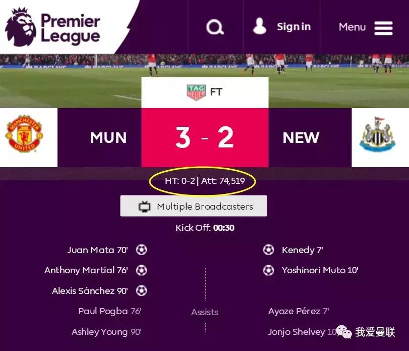 曼联逆转背后的真正英雄！你看，那位老人泪流满面