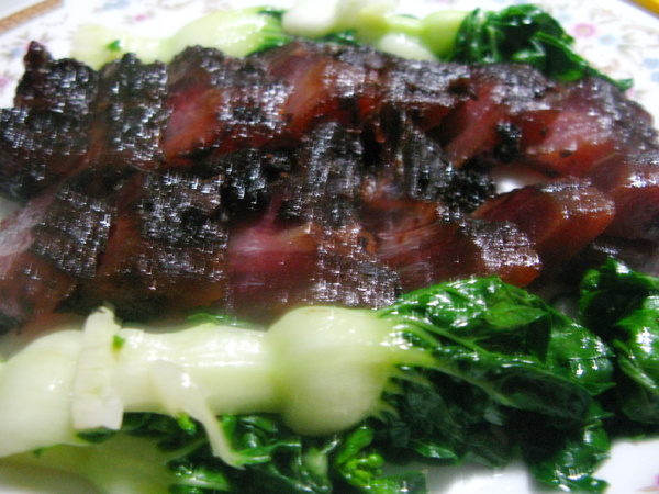 荷叶腊肉,黄圃腊肉怎么做好吃