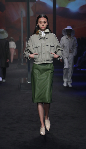 上海时装周紫色,上海时装周2019回顾