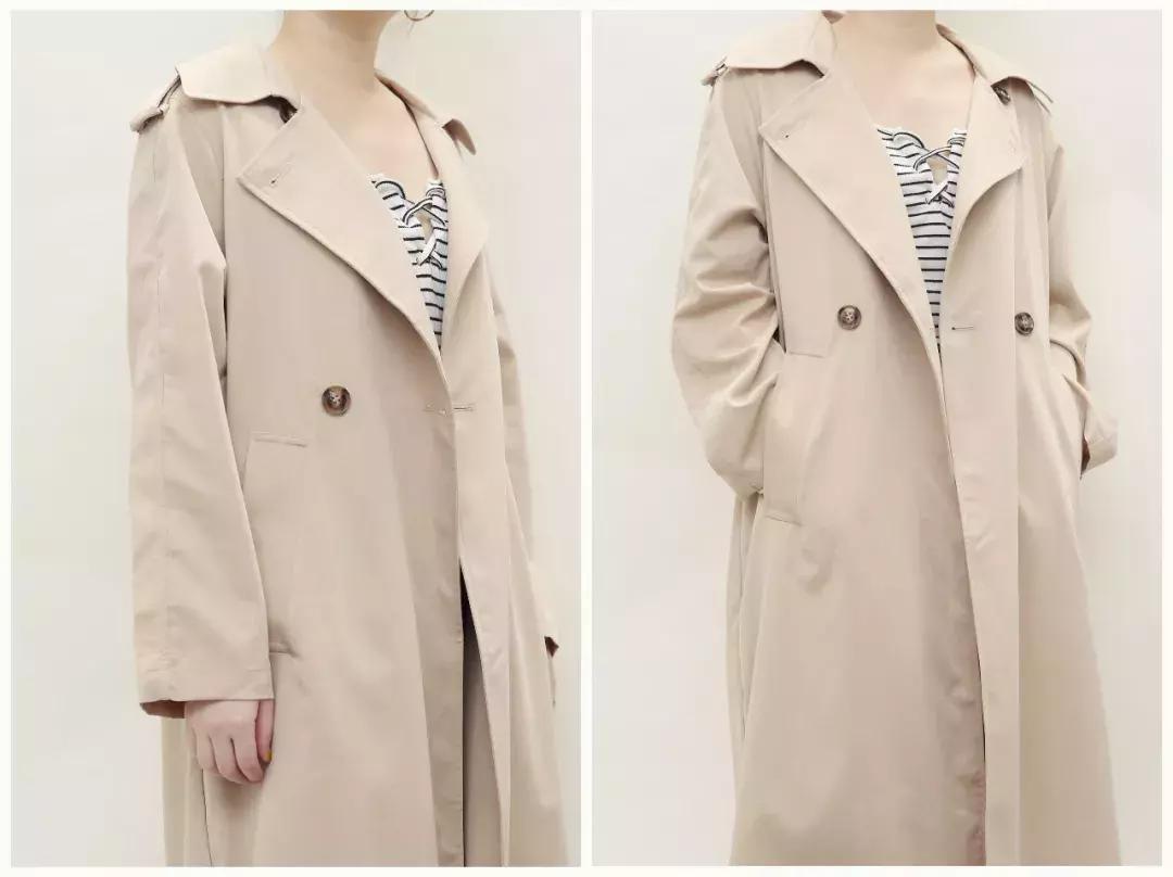 真人版试穿衣服,真人试穿黄金风衣