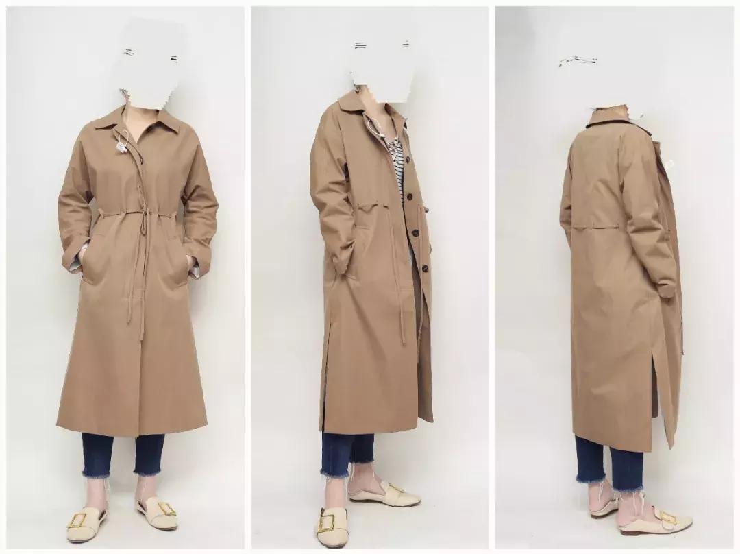 真人版试穿衣服,真人试穿黄金风衣