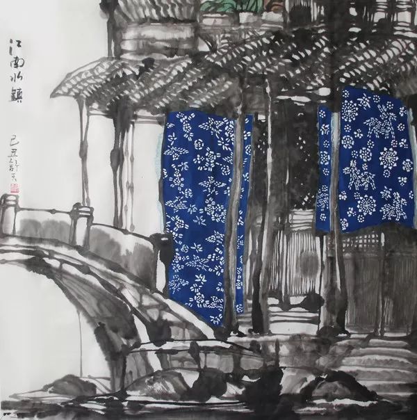 曹天舒水墨画欣赏,曹天舒水墨作品